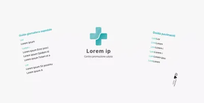 bianco blu semplice logo ospedale