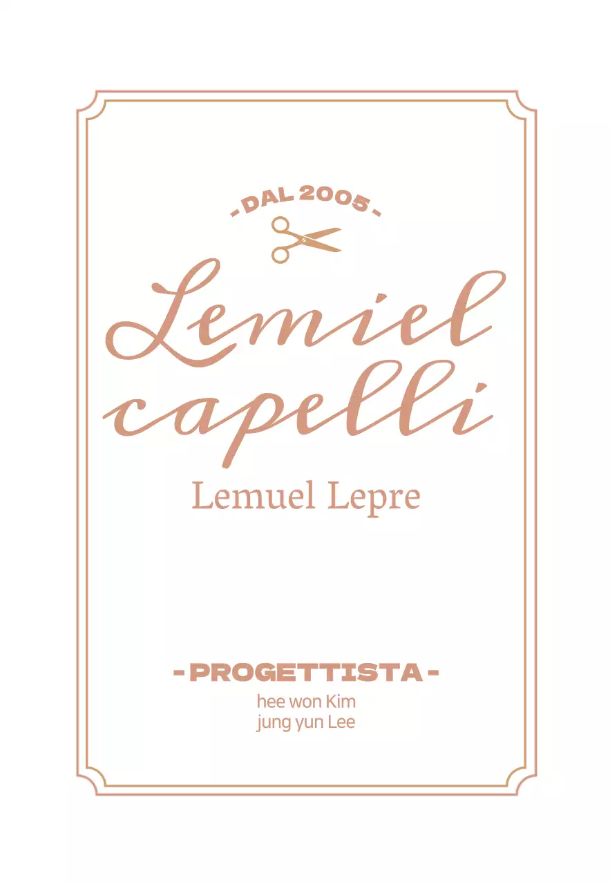 Insegna bianca di lusso per parrucchieri