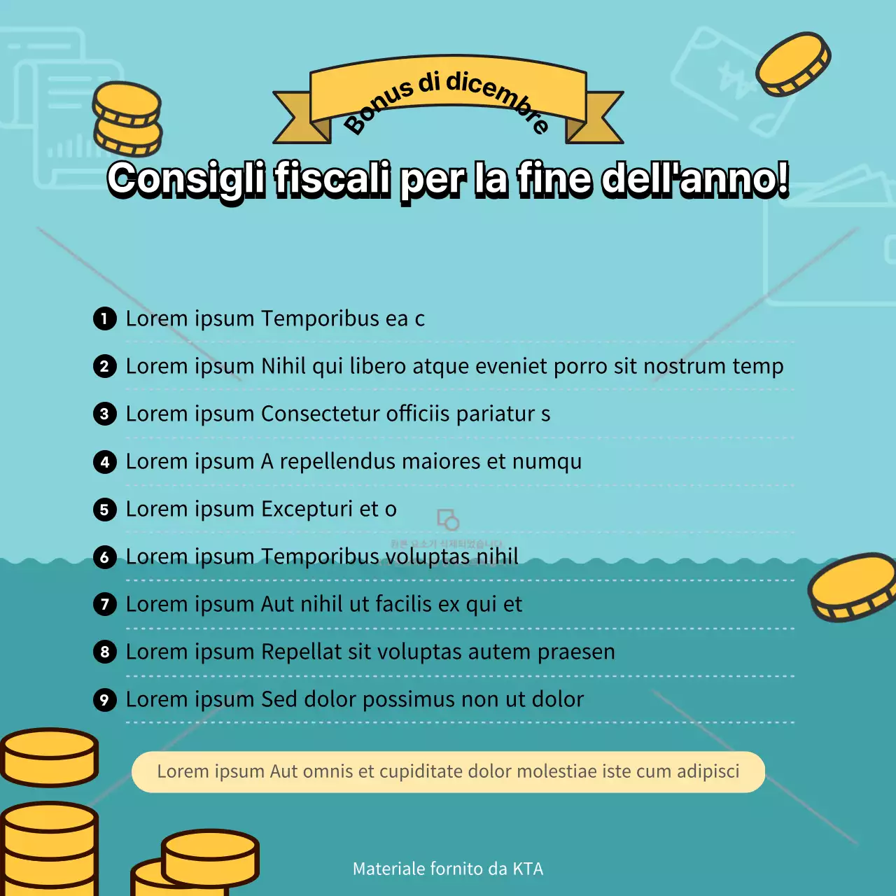 I consigli fiscali di fine anno di Mint Colour sui social media