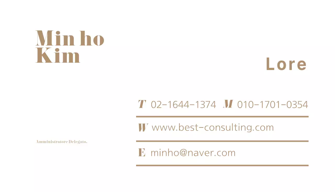 La migliore consulenza