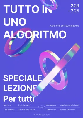 Un corso accelerato di semplici algoritmi in viola