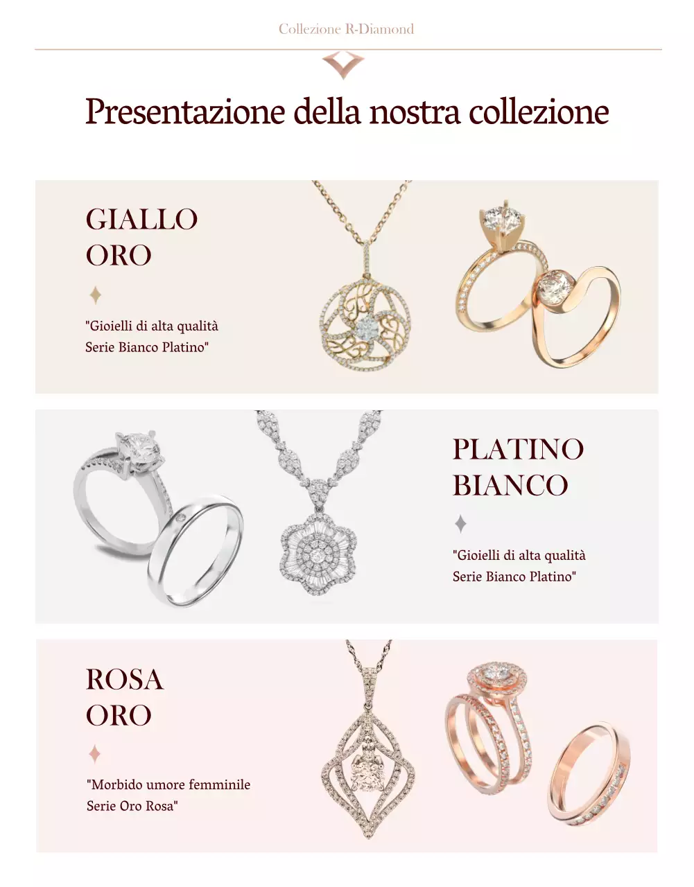 Promozione dell'anello di diamanti del giorno bianco