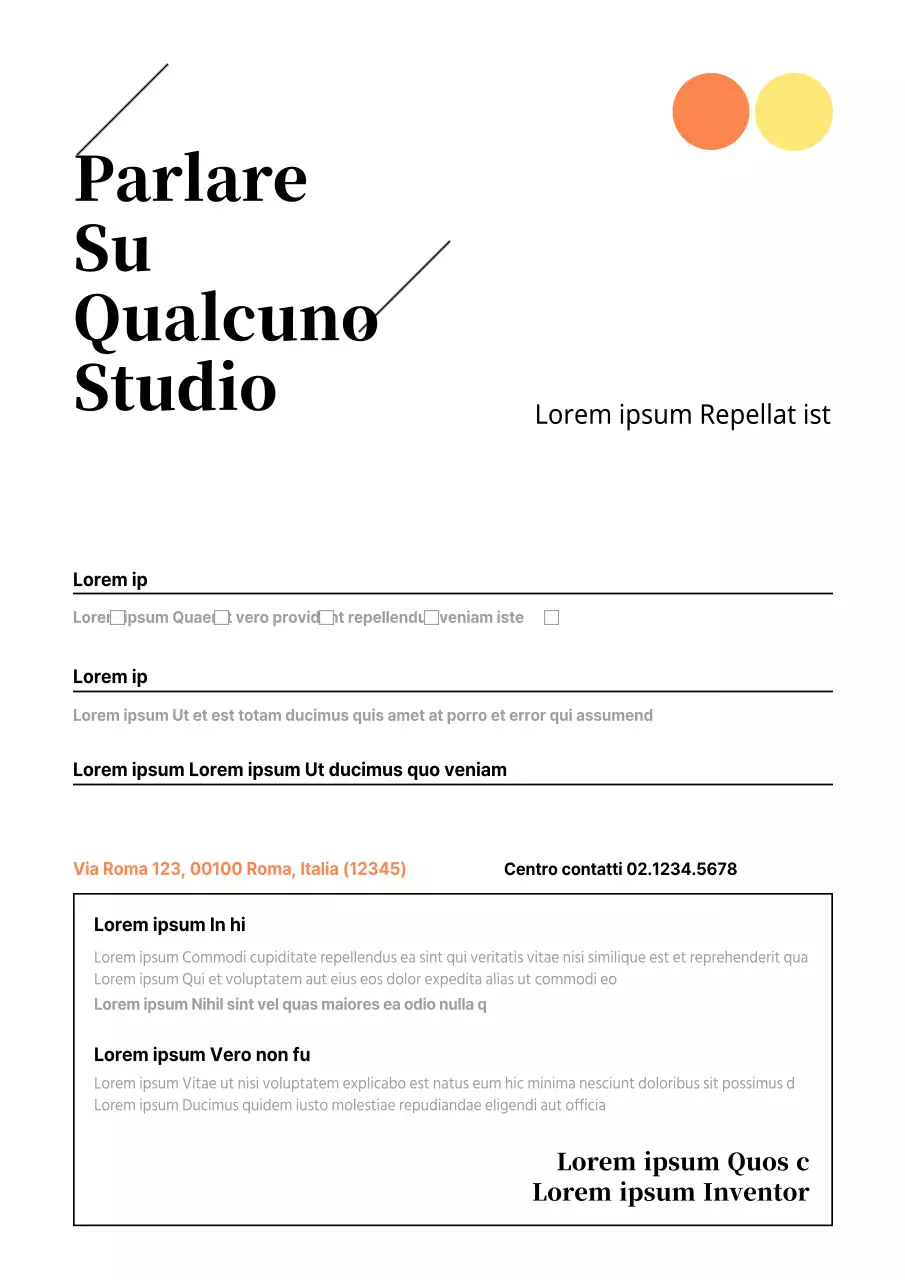 Design elegante in rosa e bianco per una guida al processo di rimborso e restituzione di un centro commerciale