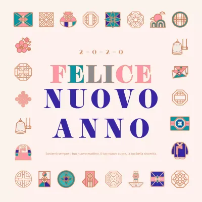 Icona tradizionale del Capodanno