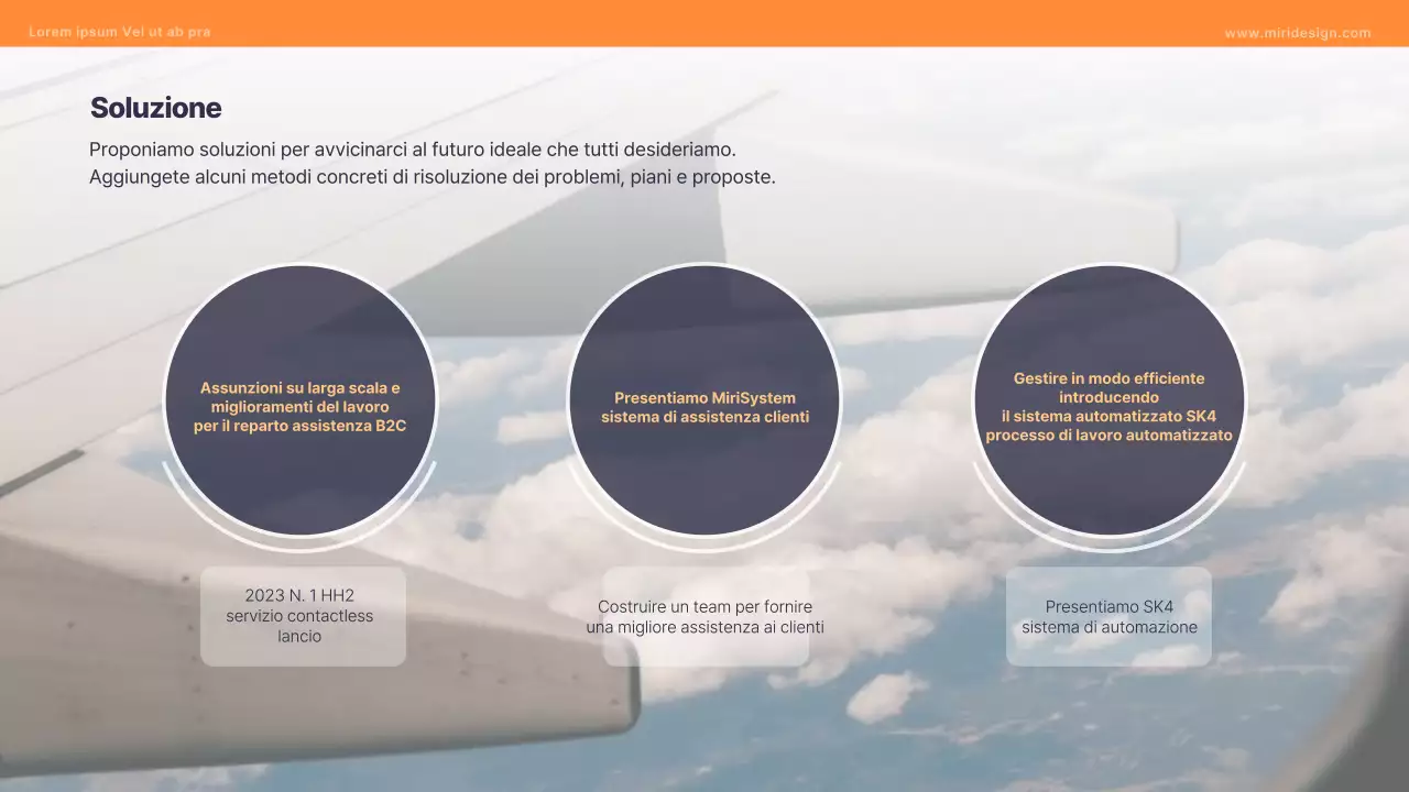 Modello commerciale per l'aviazione a tema città vecchia
