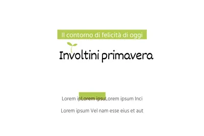Involtini primavera