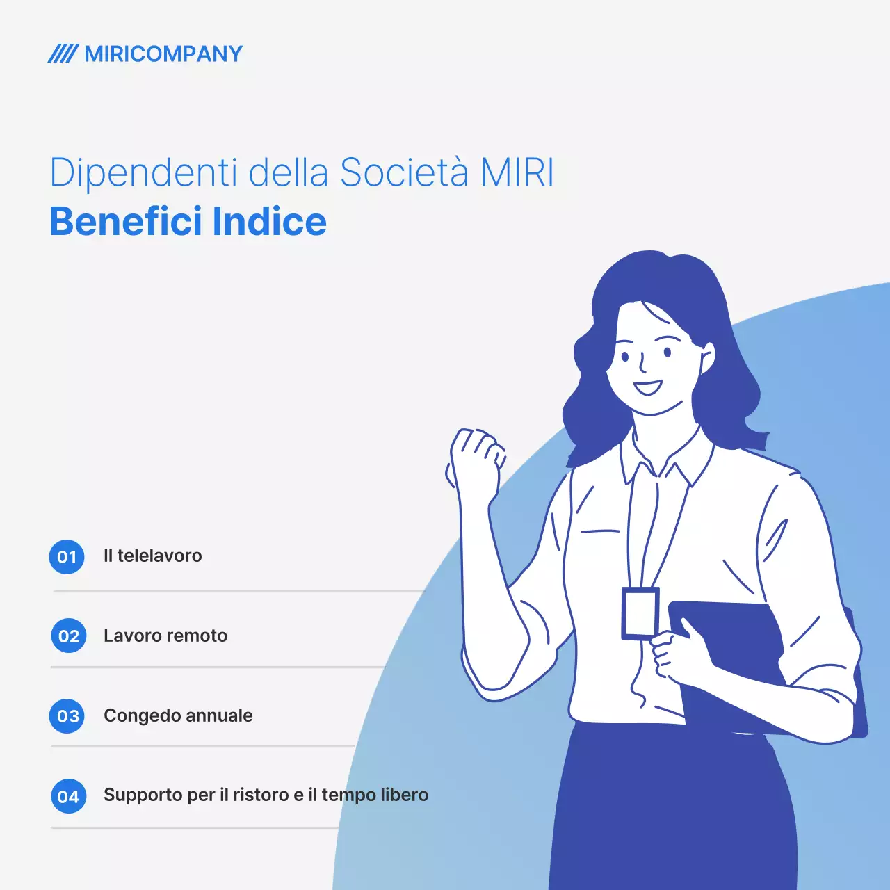 Società di benefit per i dipendenti blu Cardnunes