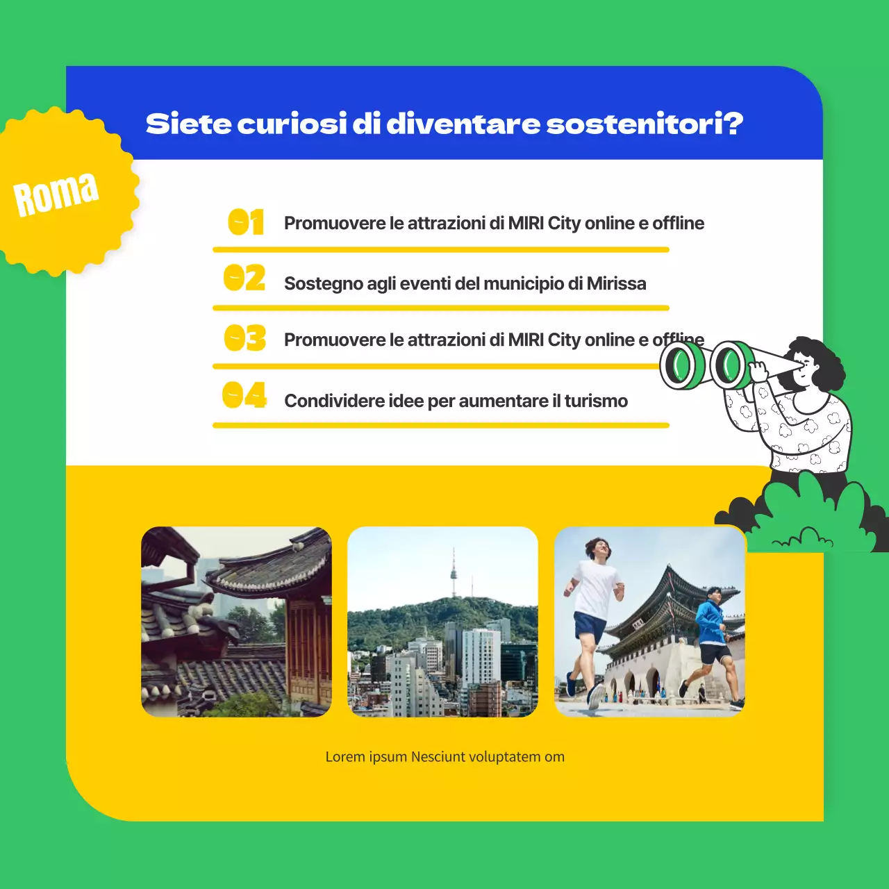 Ecco i sostenitori dei Viaggi del Gusto MZ in verde (CardNews)