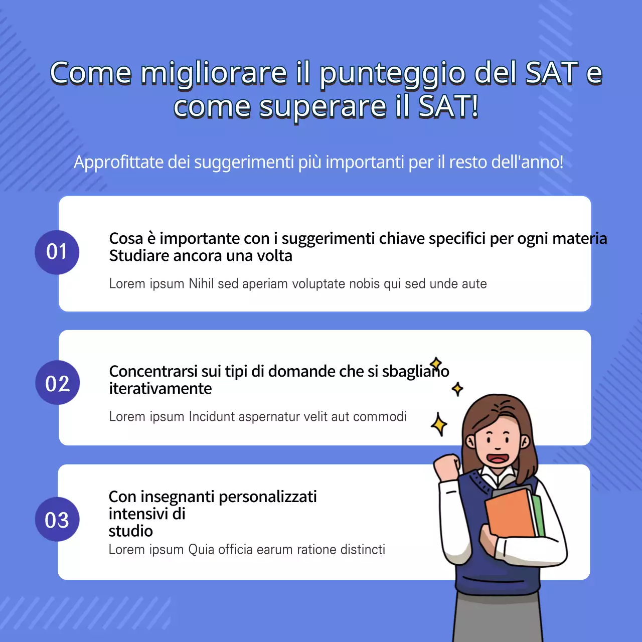 Illustrazione blu Chiavi per le materie del Key Stage 3TIPS