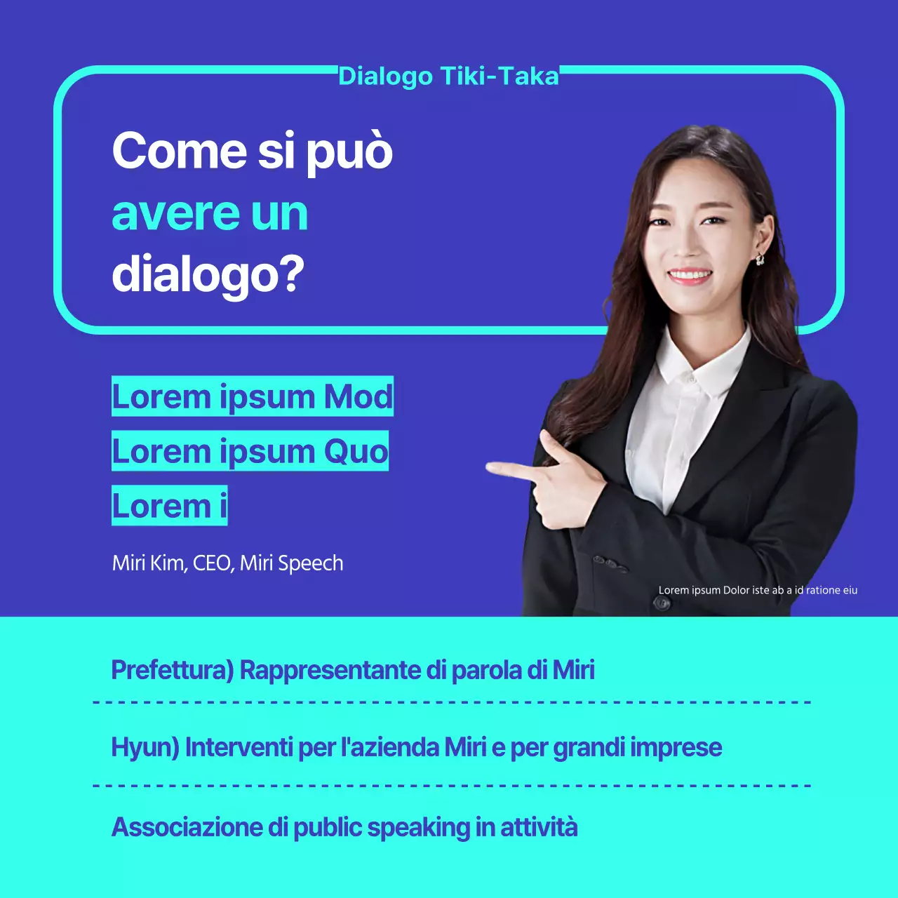 Promuovere il lancio di una semplice menta e di un libro blu