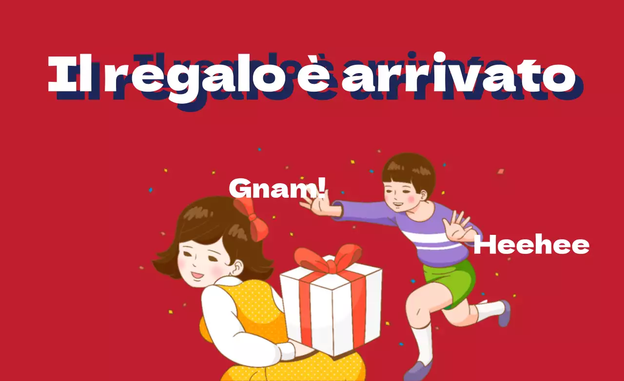 Il regalo è arrivato