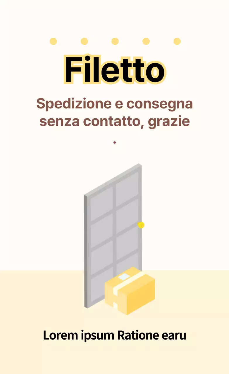 Semplice adesivo di rassicurazione