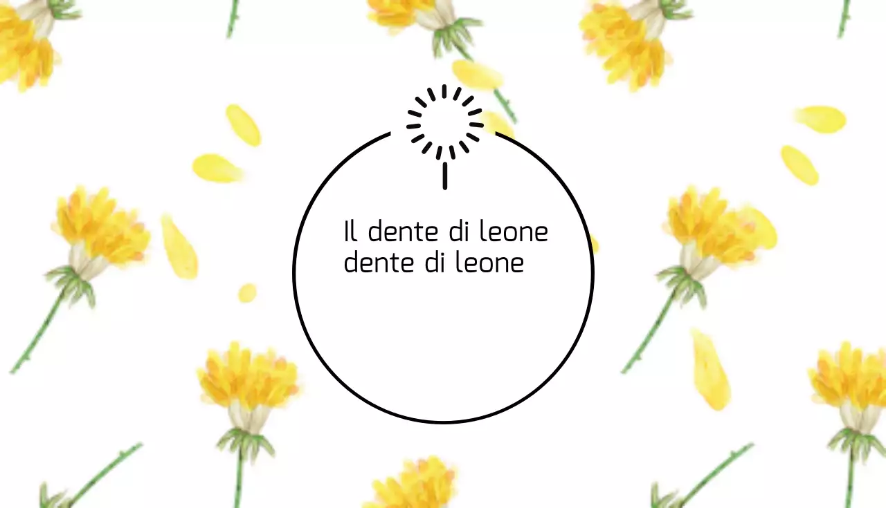 Verdure di dente di leone
