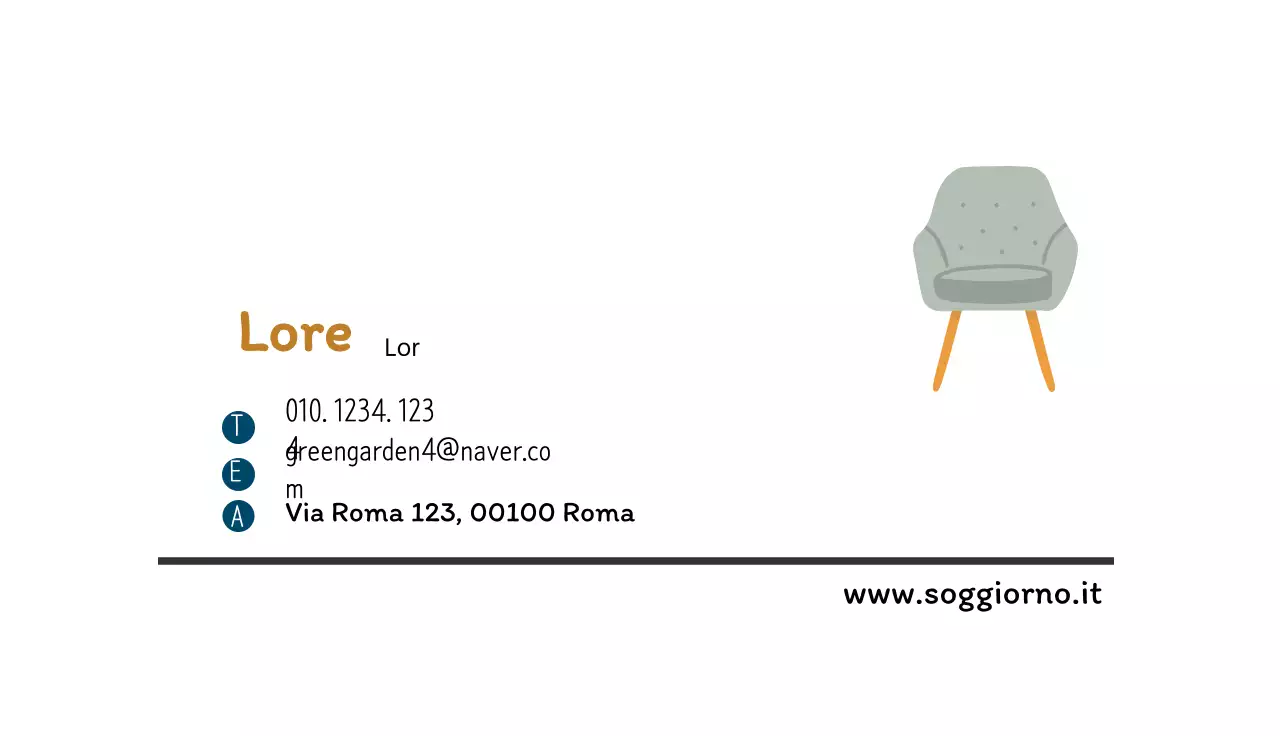 Illustrazione rosa Interni di mobili ordinati