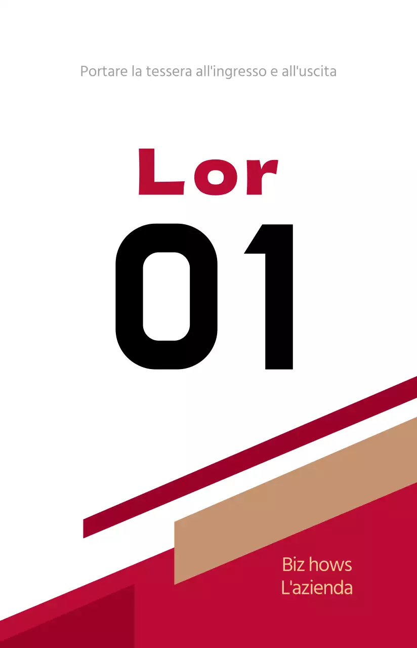 Credenziali di forma ordinata