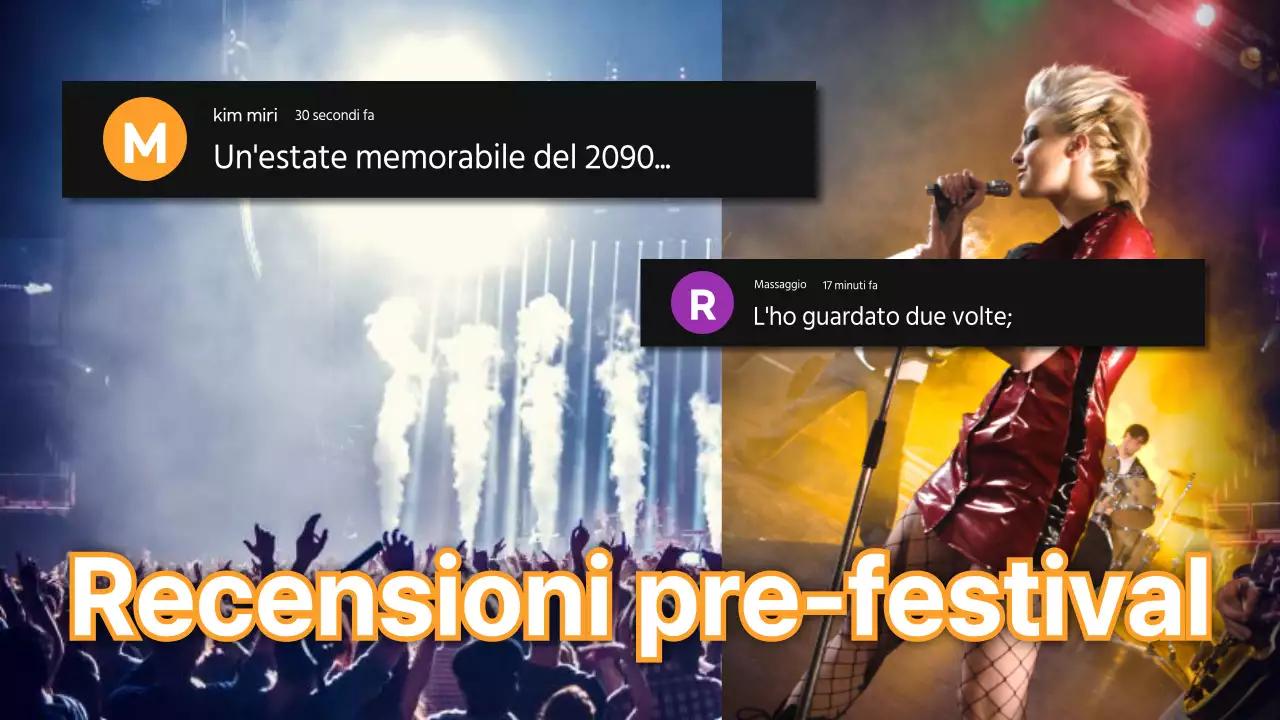 Il post di recensione del festival trendy di Orange