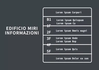 Guida al pavimento bianco Poster trasparente