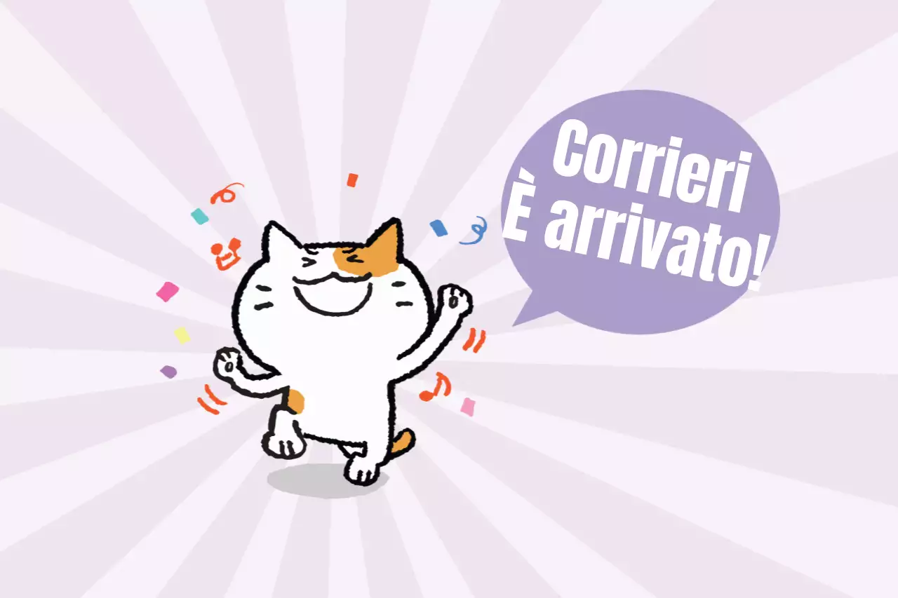 Il corriere è arrivato!