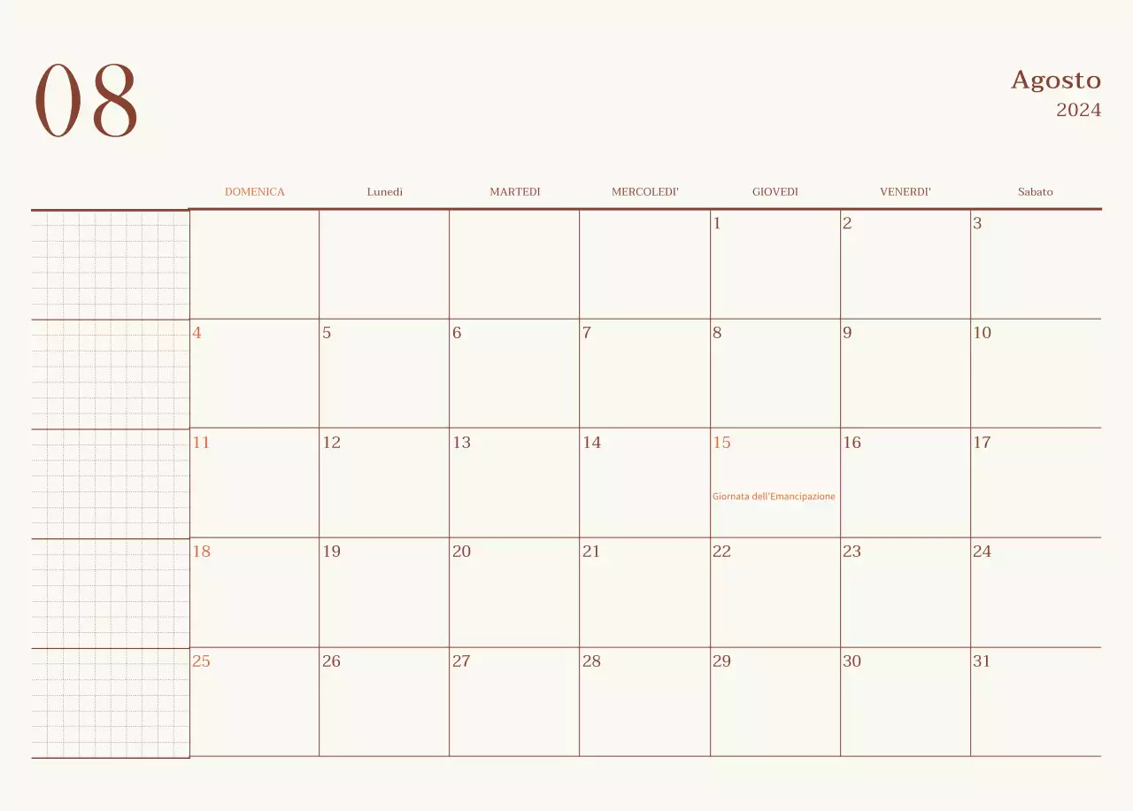 Layout fotografico di un caffè emozionale in beige e marrone