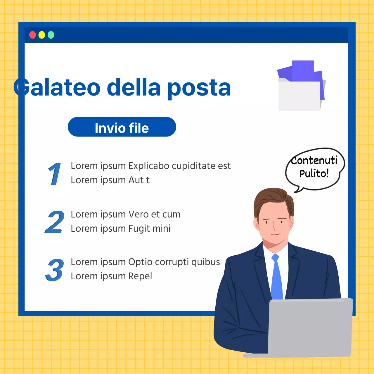 Il galateo degli affari in giallo e pulito CardNews