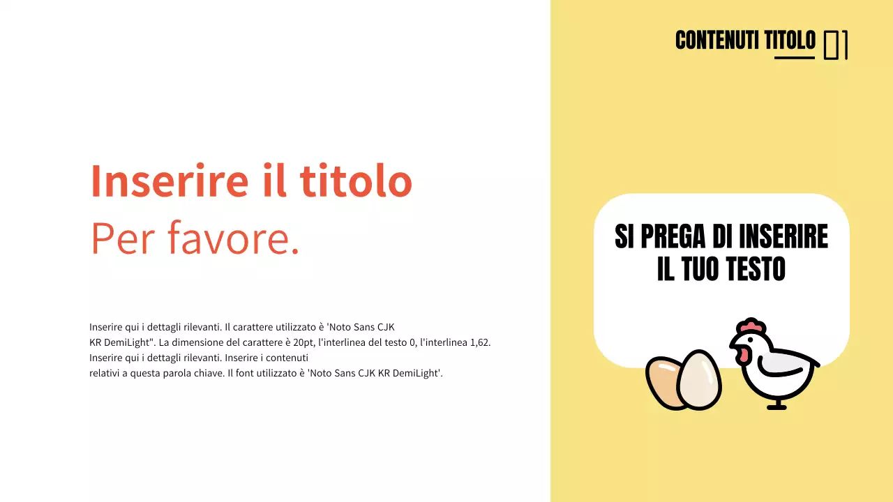 Presentazioni per le scuole