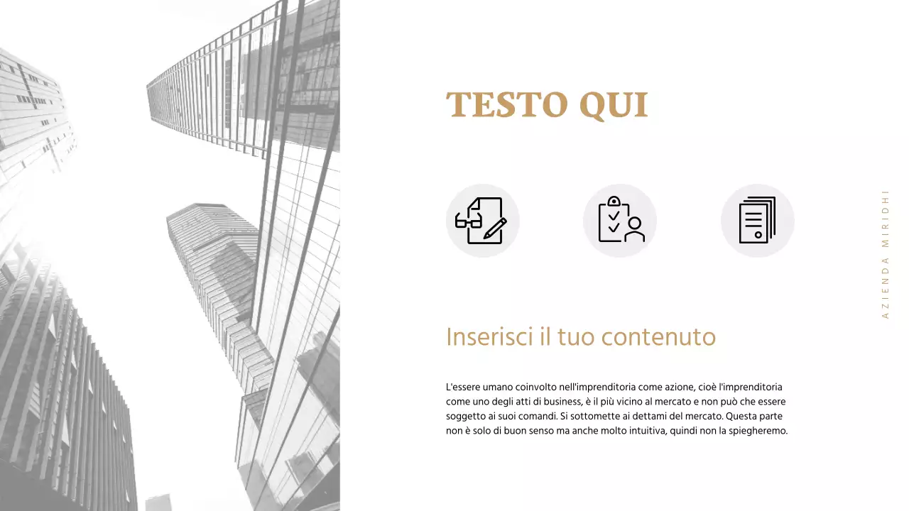 Presentazioni aziendali