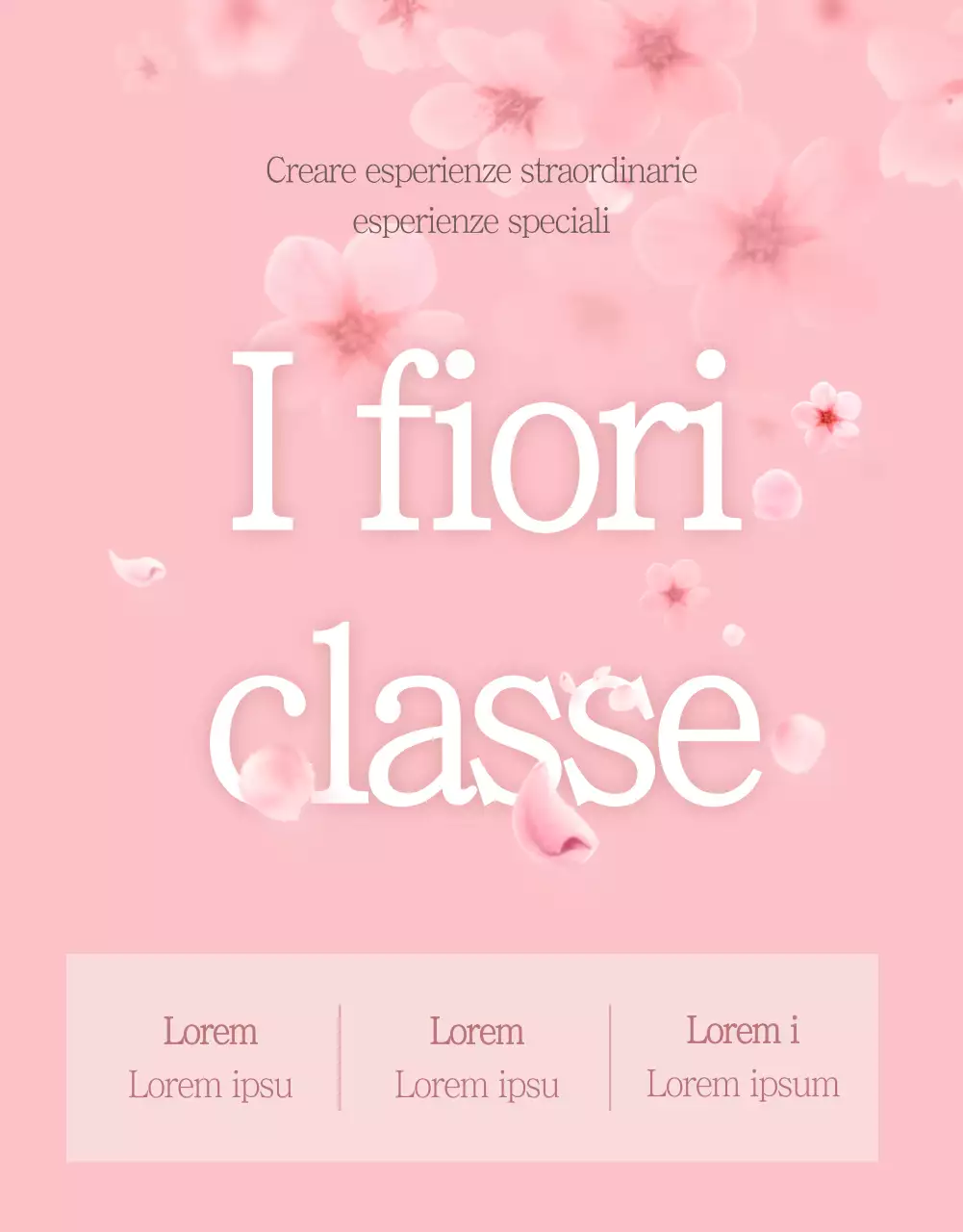 Dettagli della classe di fiori