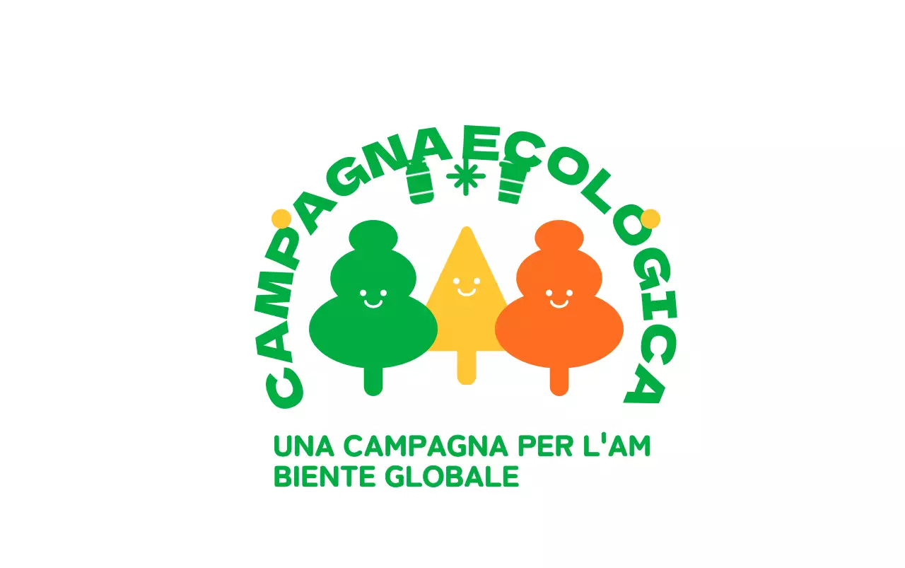 Progettare una campagna ambientale con l'illustrazione di un simpatico albero verde