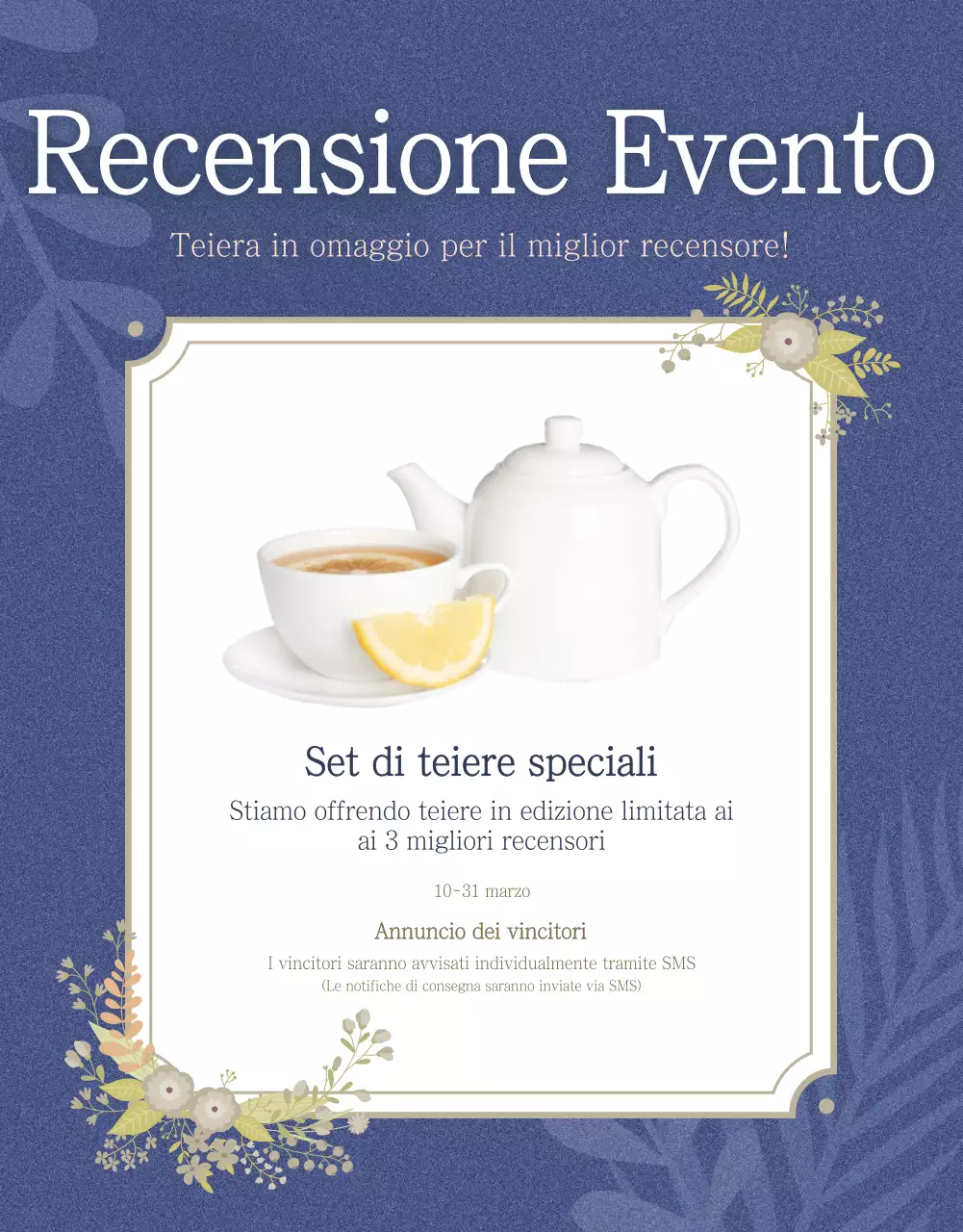 Dettagli sul tè miscelato