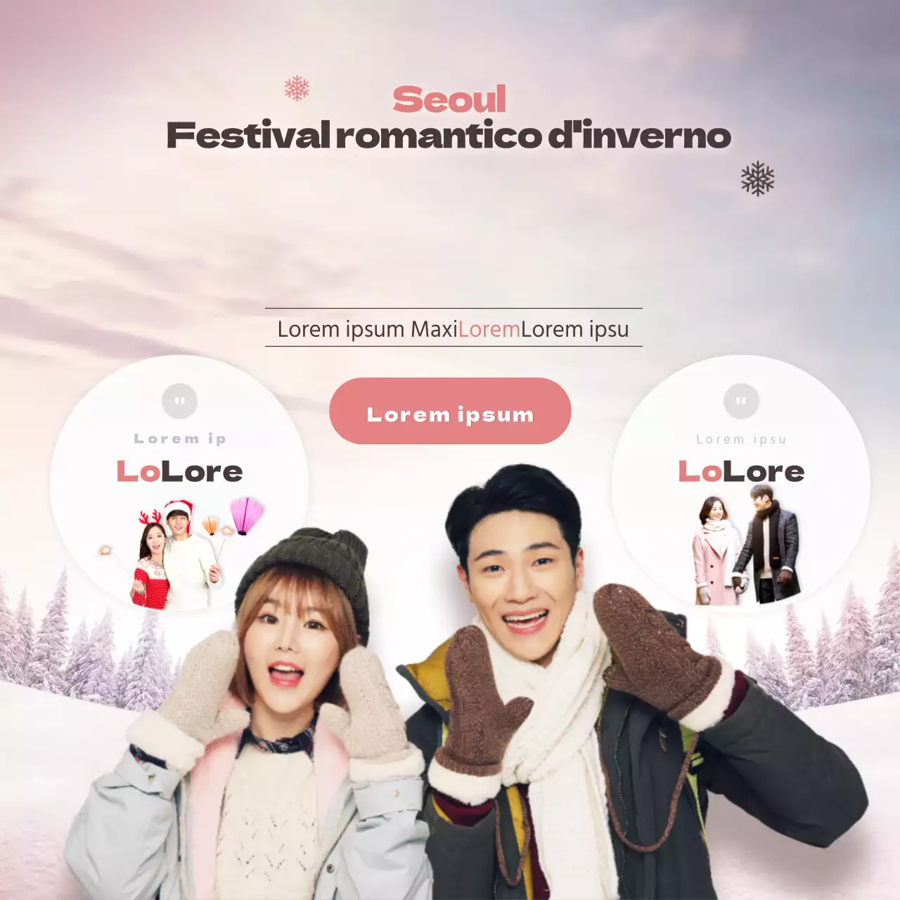 Festival romantico invernale della città di Yuto