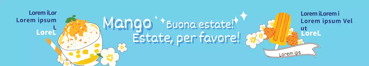 Mango, ti prego di avere un'estate