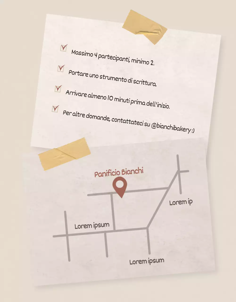 Dettagli del corso di panificazione