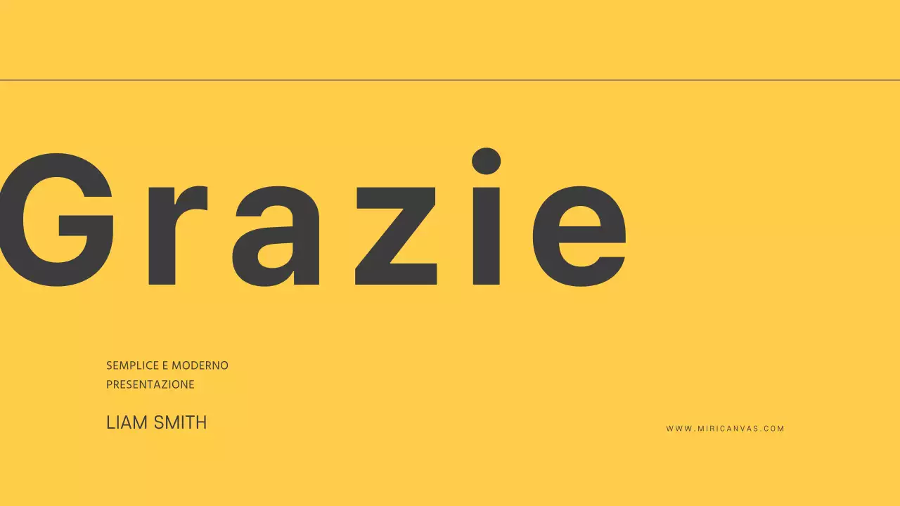 Presentazioni semplici