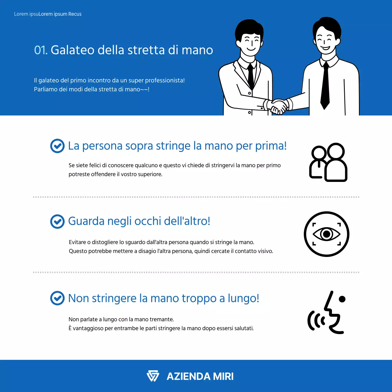 Biglietto da visita blu SupermanNews