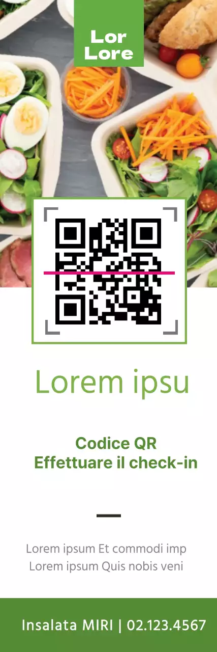 Check-in con codice QR