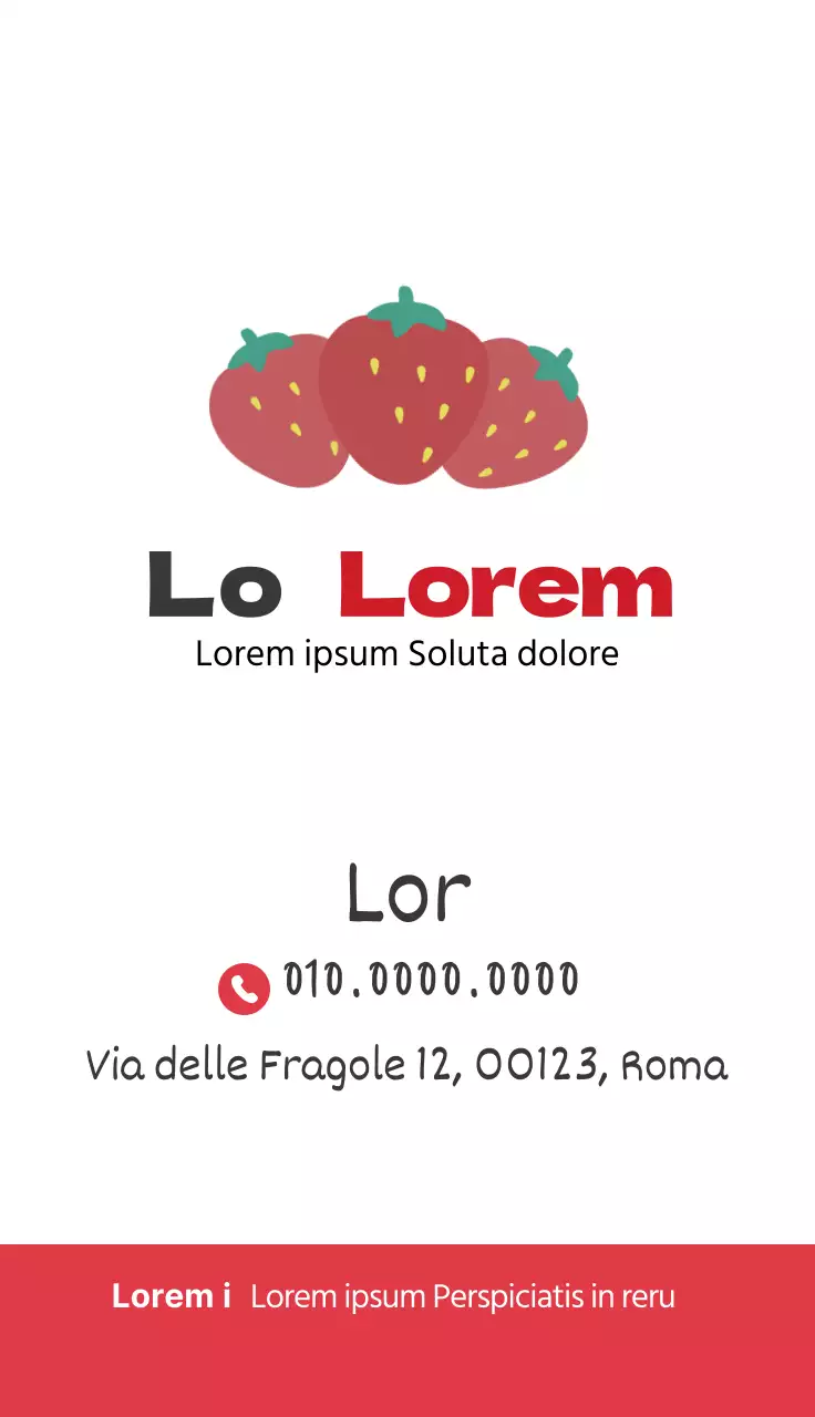 Fattoria delle fragole bianche