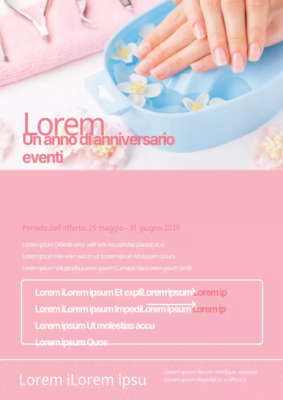 Evento per il 1° anniversario di Nail