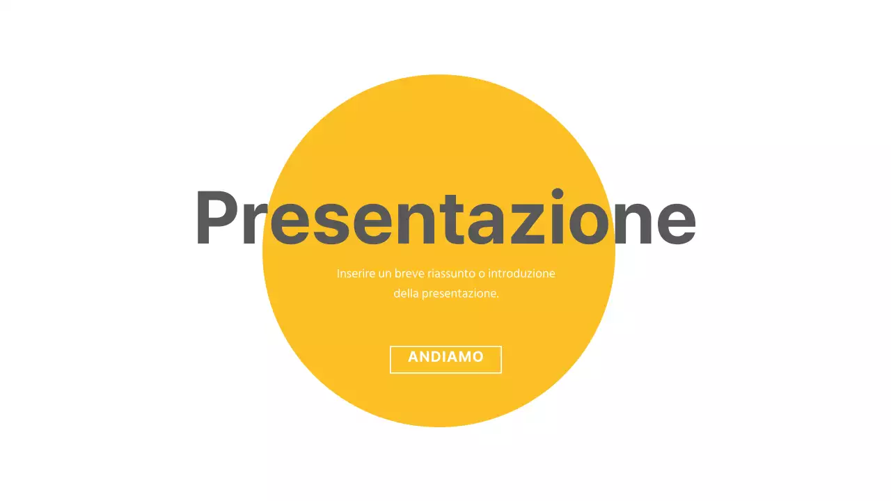 Presentazioni semplici