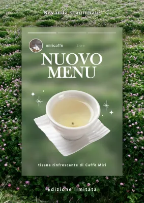 Nuovo menu allo Story Concept Cafe verde e chartreuse