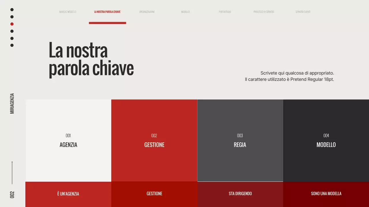 Slip modello di marca di tendenza in rosso e bianco