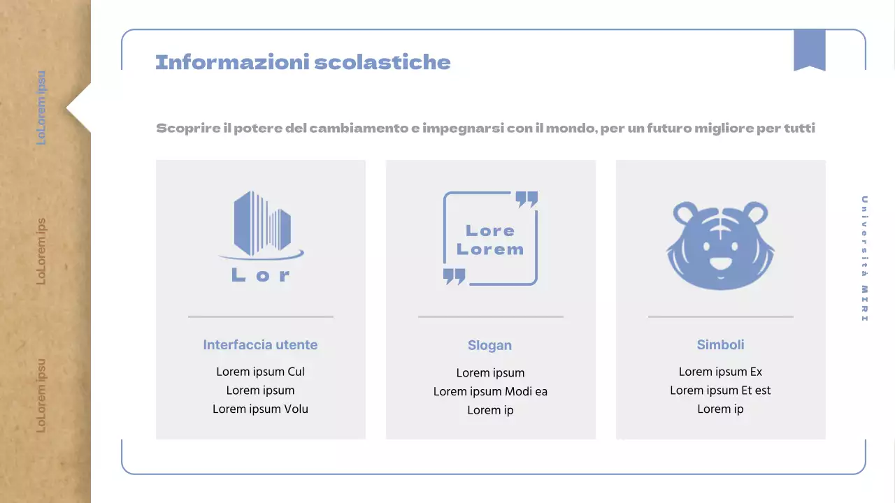Una semplice guida per le matricole universitarie con un concetto di libro beige vintage