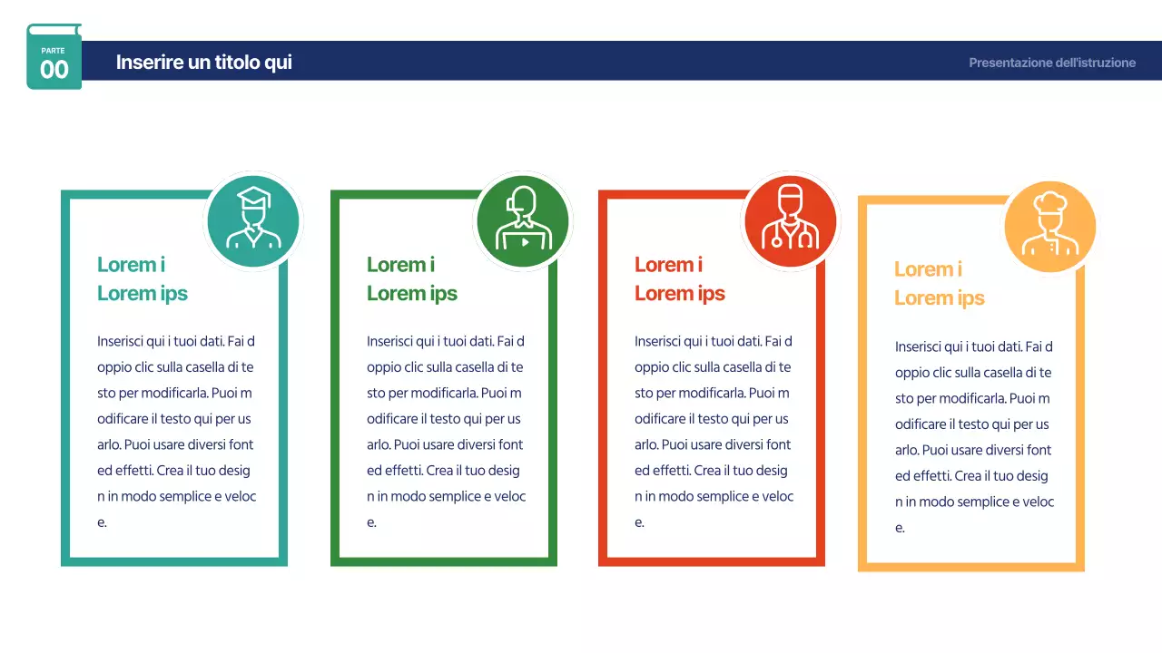 Simpatica infografica sull'agenda color arcobaleno