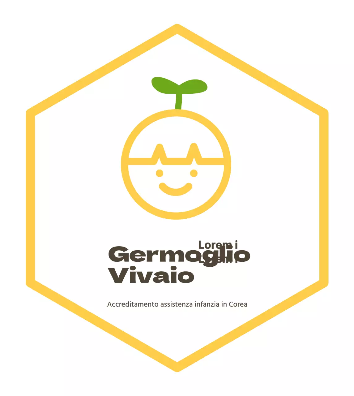 Semplice e simpatico cartello illustrato per la cameretta