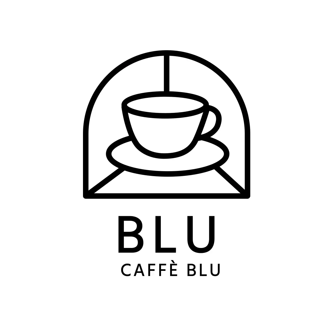 Coppa di ghiaccio Simple Symbol Cafe