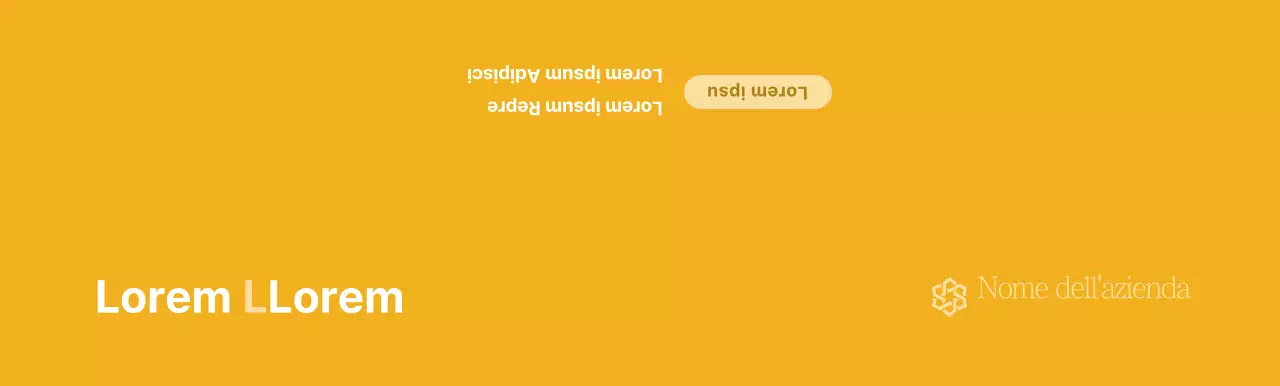 Una semplice promozione dell'assicurazione nazionale con testo giallo