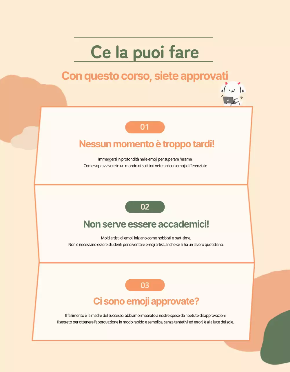 Dettagli della lezione per il corso Creare una Emoji carina in pastello