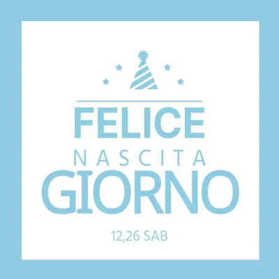 Striscioni di compleanno