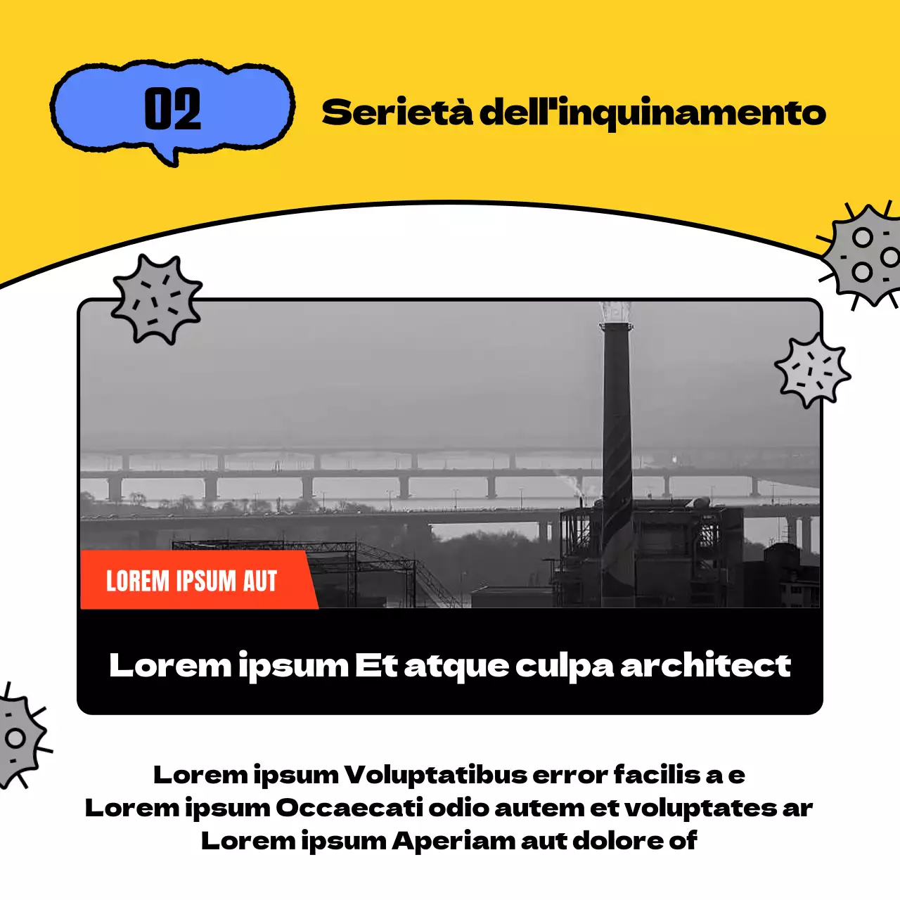 Giallo Blu Carino e rispettoso della Terra Promuove la campagna Green Life