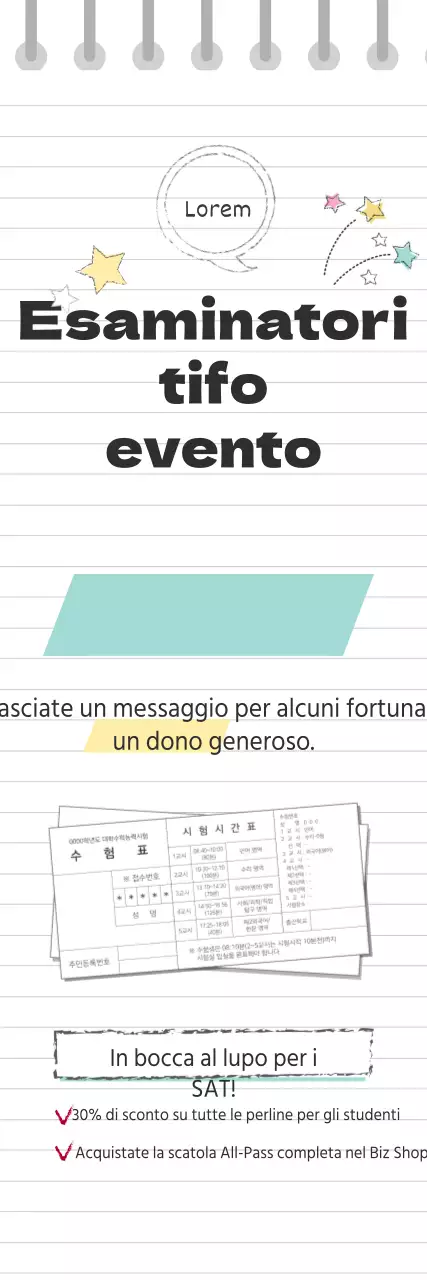 Messaggi di incoraggiamento