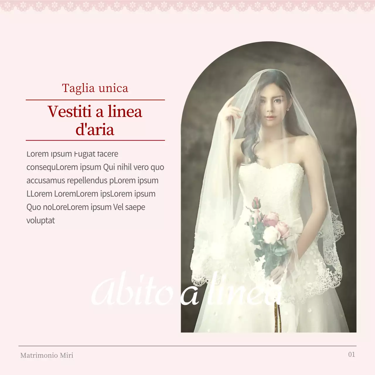 Modelli di abiti da sposa classici per tipologia di corpo in rosa spiegati